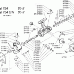 SCHEMATICS – ABU GARCIA – The Reel Dr – Your Western Canada Warranty Center  and Parts Supplier!