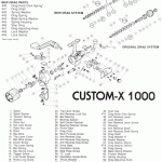 SHIMANO CUSTOM X 1000